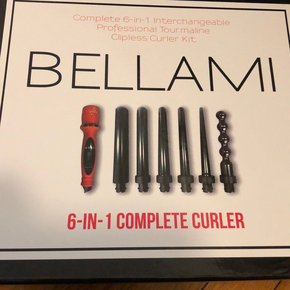 Bellami 6 in 1 complete curler